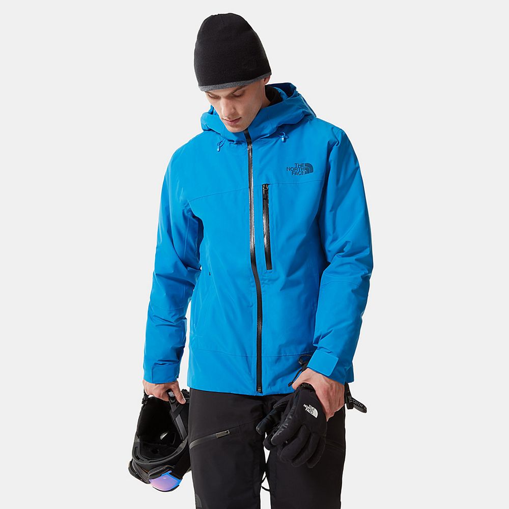 The North Face Lightweight Shell Jackets Mens Australia - The North Face Descendit Blue Skiing And S